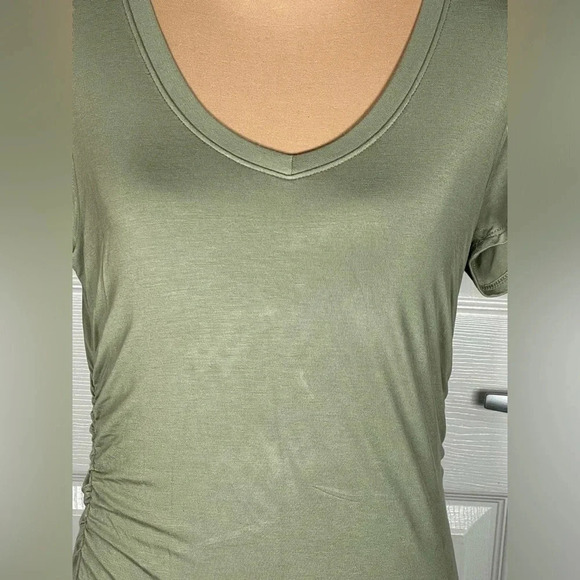 Wasabi + Mint Green “Take a Chance On Me” short sleeve t-shirt dress. New Medium - Picture 3 of 5